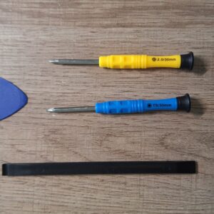 schroevendraaier set om laptop open en dicht te maken
